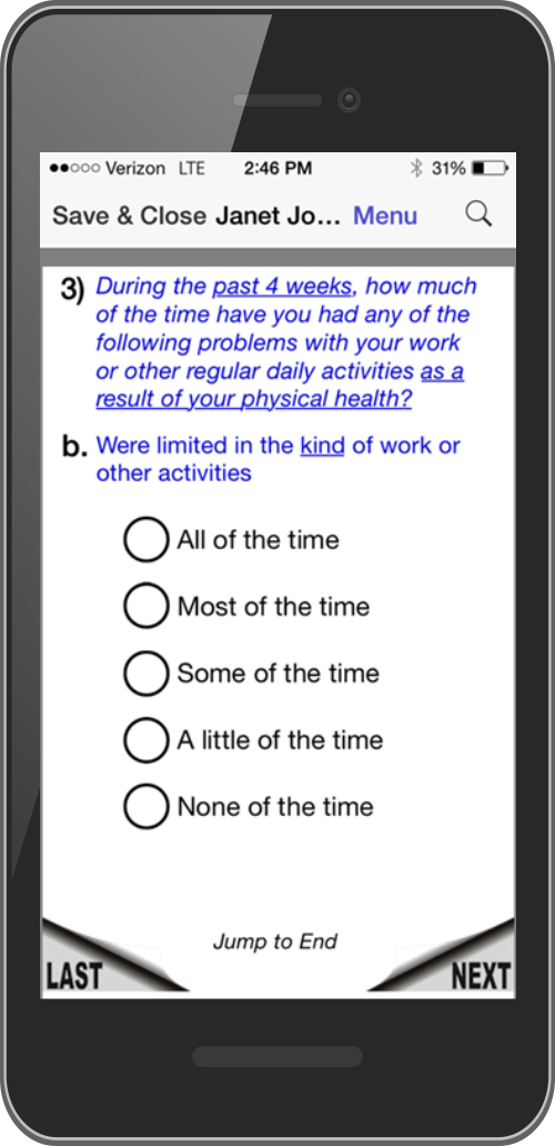 iPhone Timesheets